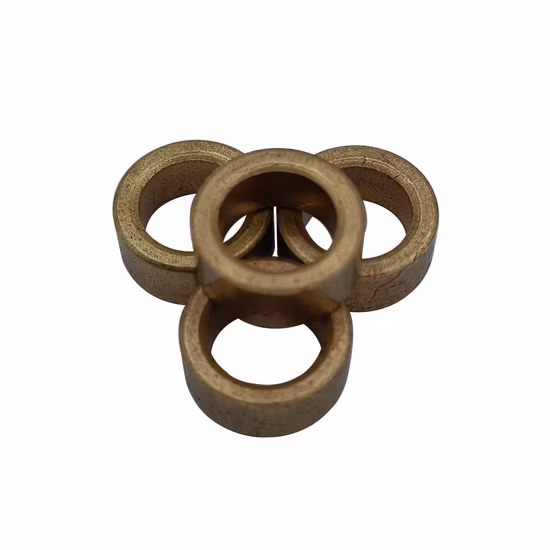 Bucha de rolamento sem óleo de pó de ferro sinterizado