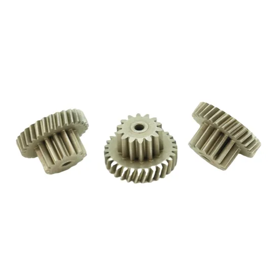 Fabricante de engrenagem helicoidal de dente reto personalizado com transmissão de metal de engrenagem de aço para metalurgia do pó personalizada
